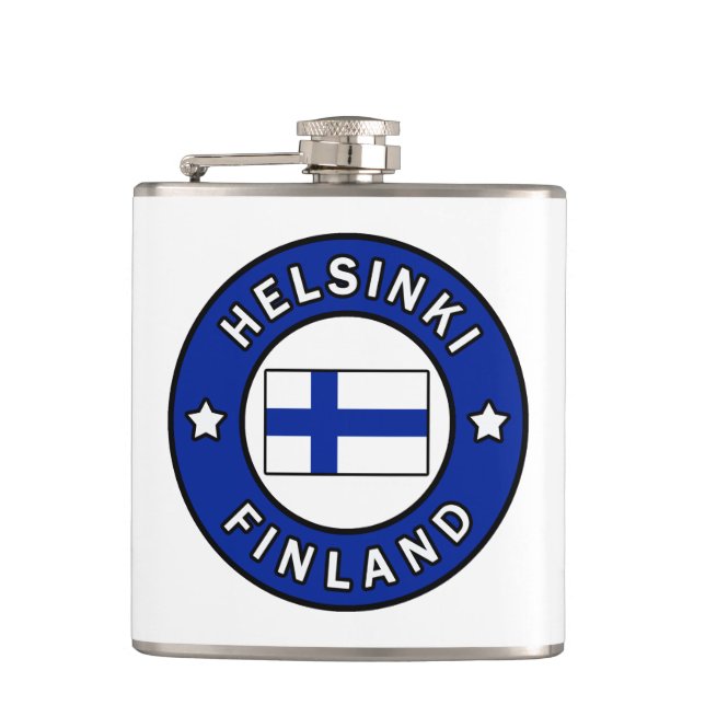 Helsinki Finnland Flachmann (Vorderseite)
