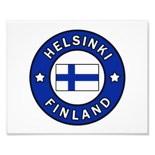 Helsinki Finnland Fotodruck