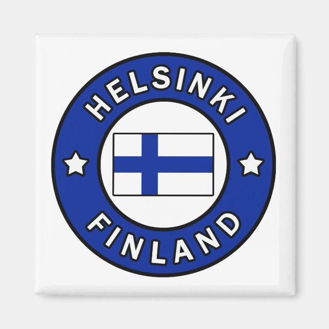 Helsinki Finnland Magnet (Vorne)