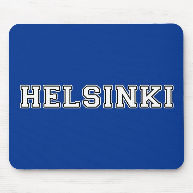 Helsinki Finnland Mousepad (Vorne)