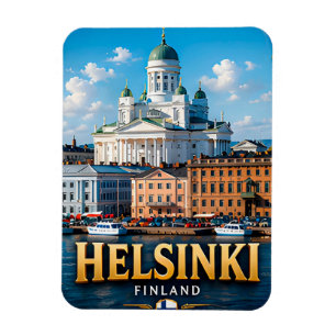 Helsinki Finnland Nordische Hauptstadt Escape 🌊 Magnet