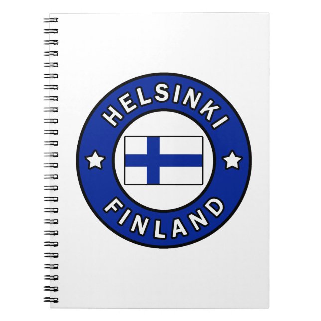 Helsinki Finnland Notizblock (Vorderseite)