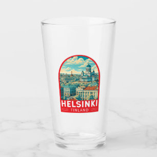 Helsinki Finnland Reise Kunst Emblem Glas
