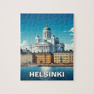 Helsinki Finnland Reise Puzzle