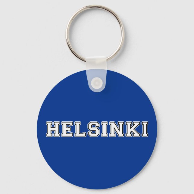 Helsinki Finnland Schlüsselanhänger (Vorderseite)