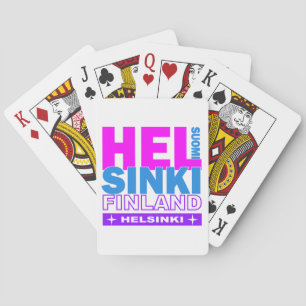 HELSINKI Finnland spielen Karten Spielkarten