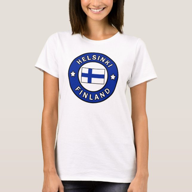 Helsinki Finnland T-Shirt (Vorderseite)