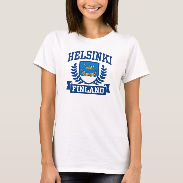 Helsinki Finnland T-Shirt (Vorderseite)