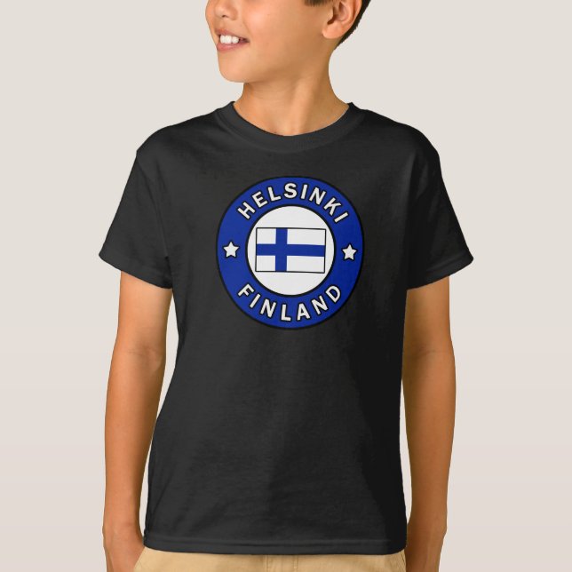 Helsinki Finnland T-Shirt (Vorderseite)