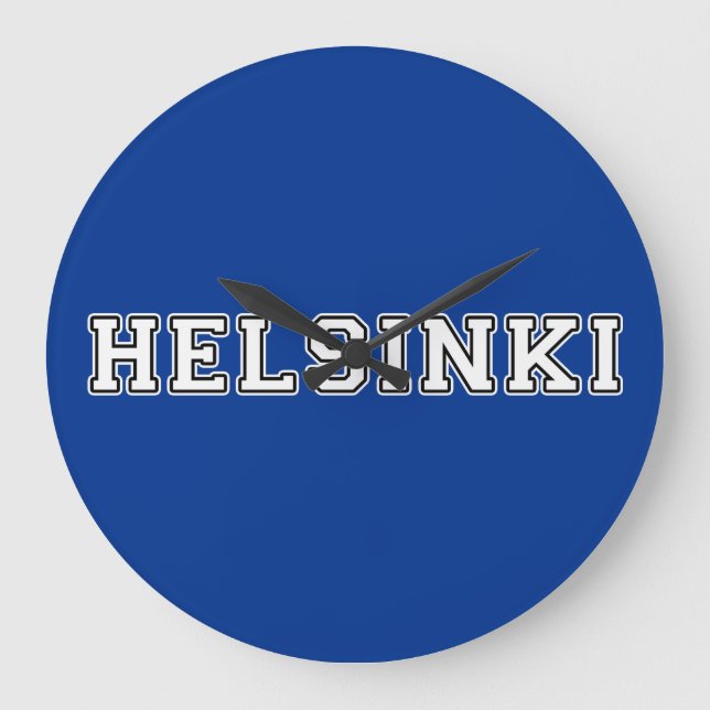 Helsinki Große Wanduhr (Vorderseite)