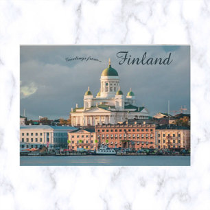 Helsinki Kathedrale Helsinki Finnland Postkarte