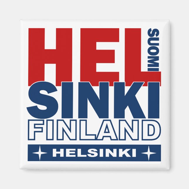 Helsinki-Magnet Magnet (Vorne)