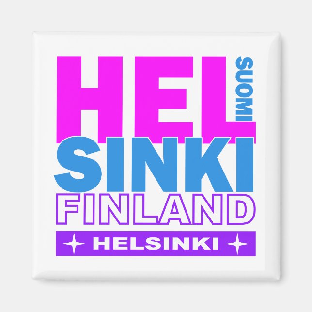 Helsinki-Magnet Magnet (Vorne)