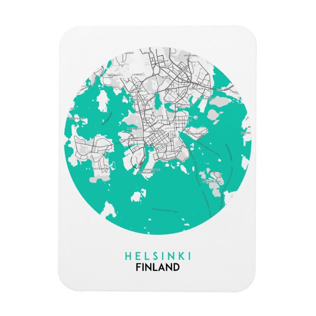 HELSINKI MEMORY MAGNET (Vertikal)