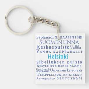 Helsinki-Sehenswürdigkeiten Schlüsselanhänger