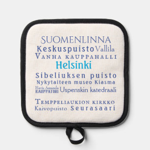 Helsinki-Sehenswürdigkeiten Topflappen