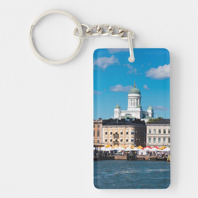 Helsinki Skyline Schlüsselanhänger (Vorderseite)