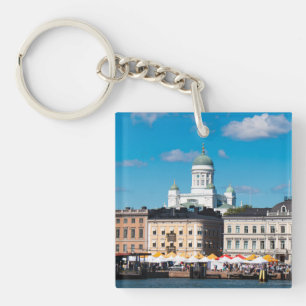 Helsinki Skyline Schlüsselanhänger