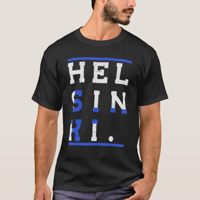 Helsinki Suomi 1 T-Shirt (Vorderseite)