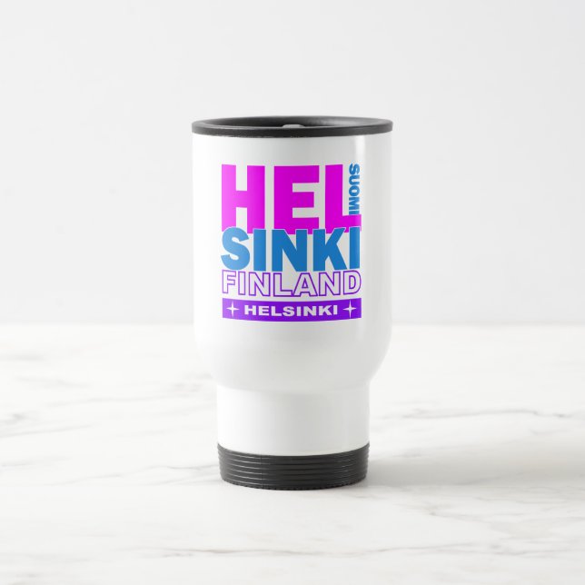 Helsinki-Tasse - wählen Sie Art u. Farbe Reisebecher (Mittel)
