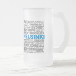 HELSINKI und andere Städte Tasse - wählen Sie Stil