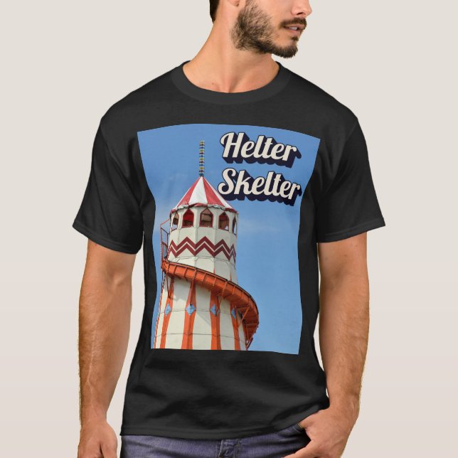 Helter Skelter Black T - Shirt (Vorderseite)