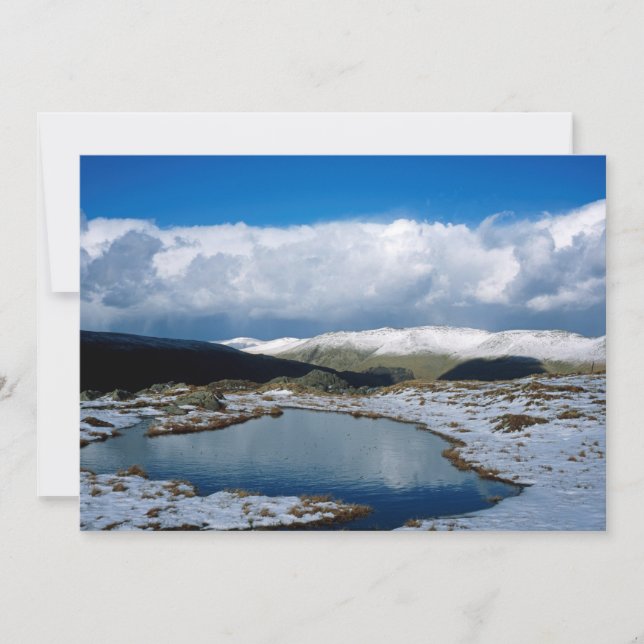 Helvellyn England Holiday Card Feiertagskarte (Vorderseite)