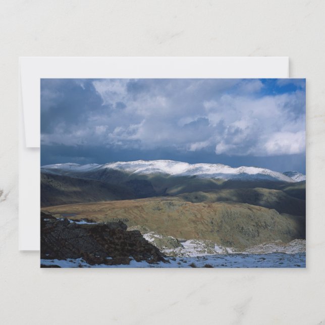 Helvellyn England Holiday Card Feiertagskarte (Vorderseite)