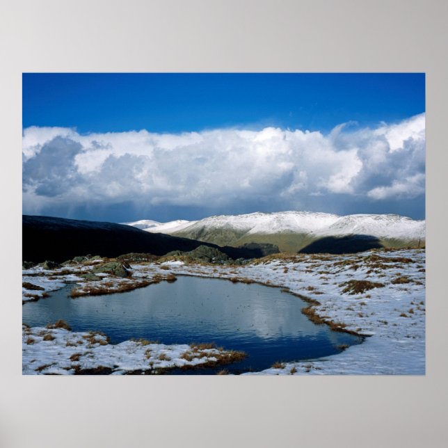 Helvellyn England Holiday Card Poster (Vorne)