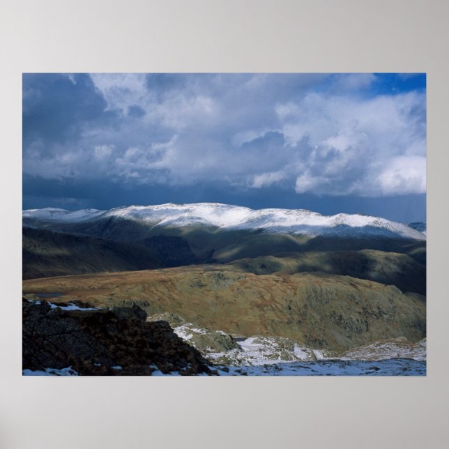Helvellyn England Holiday Card Poster (Vorne)