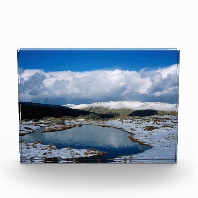 Helvellyn England Holiday Card Poster Fotoblock (Vorderseite)