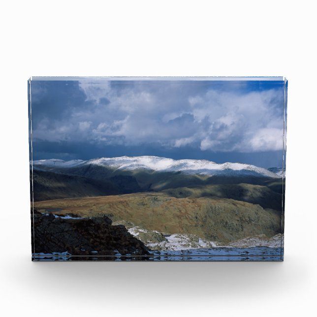 Helvellyn England Holiday Card Poster Fotoblock (Vorderseite)