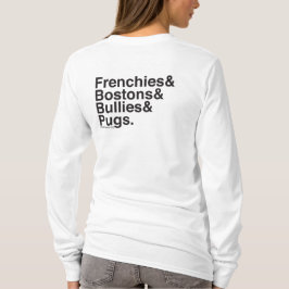 Helvetica lange Hülse des SNORT T-Shirt