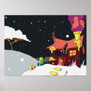 Helvetica New von Finnlee Burge Poster