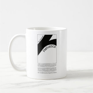 Helvetica Typography | Demo Design  Kaffeetasse
