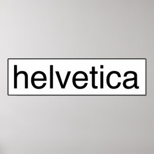 Helveticabw Poster