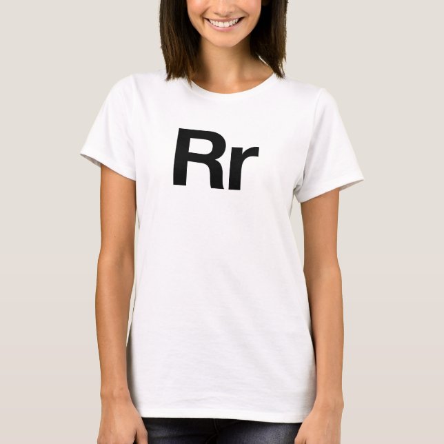 Helveticaeisenbahn T-Shirt (Vorderseite)