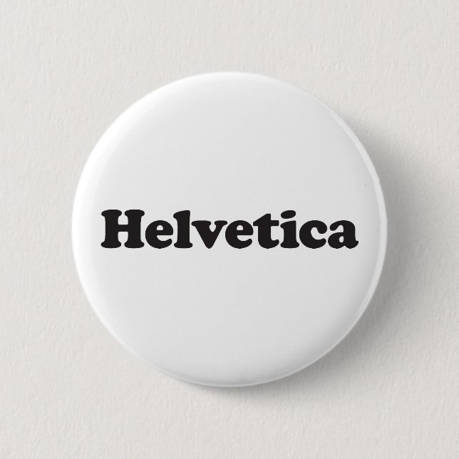 Helveticaentwurf 3 button (Vorderseite)