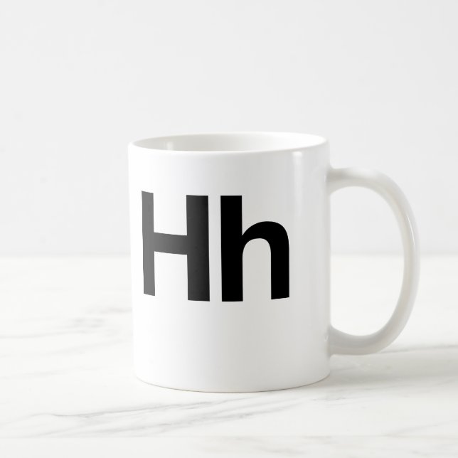 HelveticaHh Tasse (Rechts)