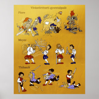 HEMA-Zäune kurz gefasst Poster