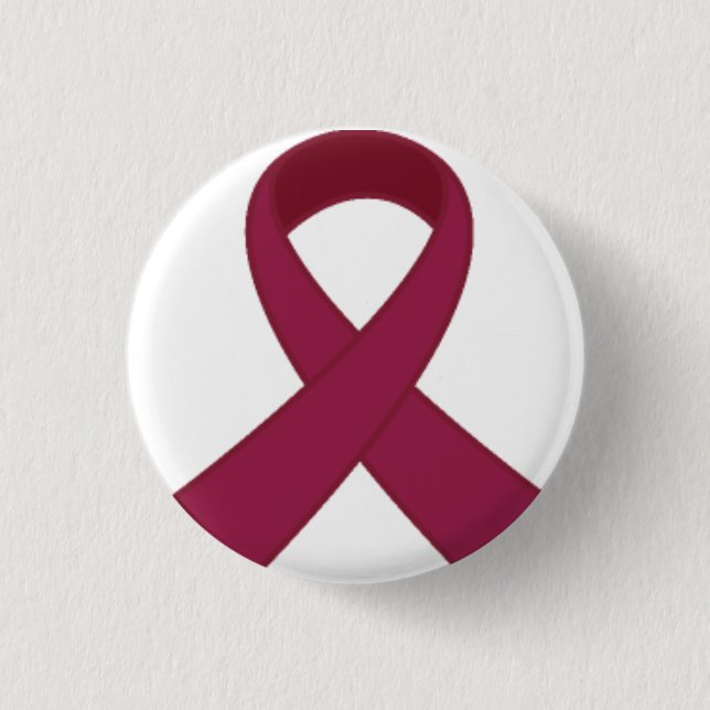 Hemangioma-Bewusstseins-Knopf Button (Vorderseite)