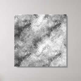 Hematite Gray Scribbled Texture Leinwanddruck