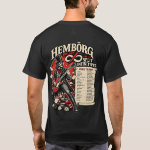 Hembörg Umlaut und das Split-Infinitives-Konzert T-Shirt
