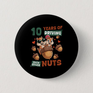 Hemd 10. Hochzeitstag 10 Paar Button