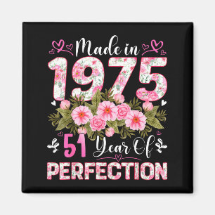 Hemd 51 Alt 1975 Floral 51. Magnet