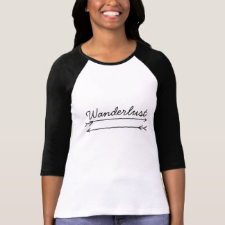 Hemd Ärmel raglan - Wanderlust T-Shirt