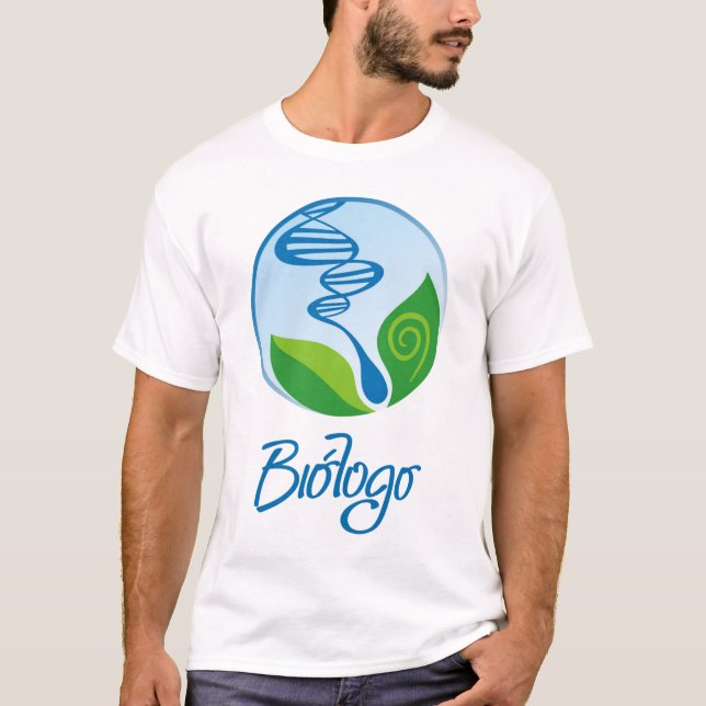 Hemd Biologe T-Shirt (Vorderseite)