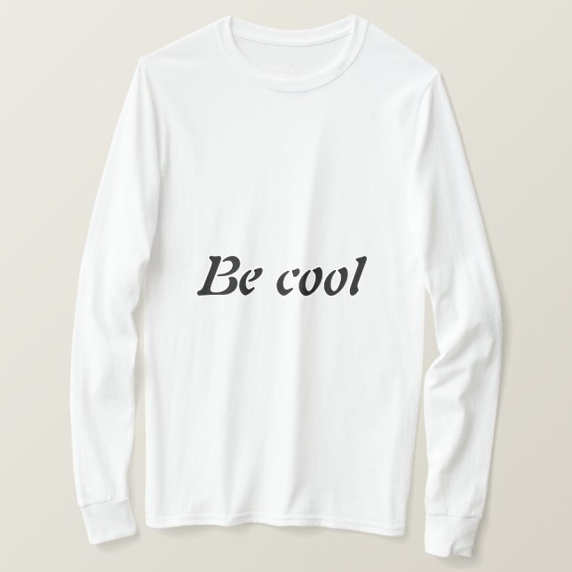 Hemd ist cool T-Shirt (Design vorne)