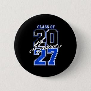 Hemd Klasse 2027 Senior 2027 Abschluss Button
