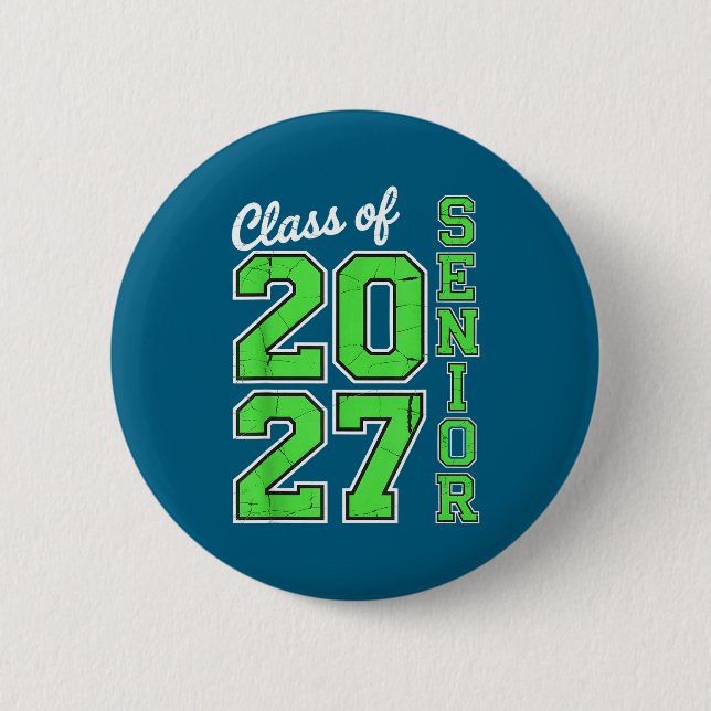 Hemd Klasse 2027 Senior 27 High Button (Vorderseite)